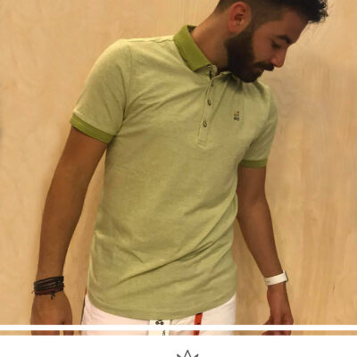 POLO SHIRT DIXRWMO PRASINO