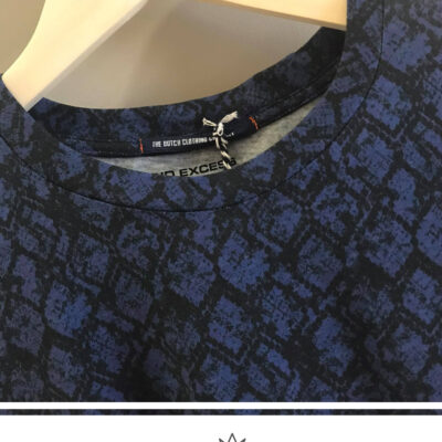 NXS T-SHIRT 96360402 Indigo Blue